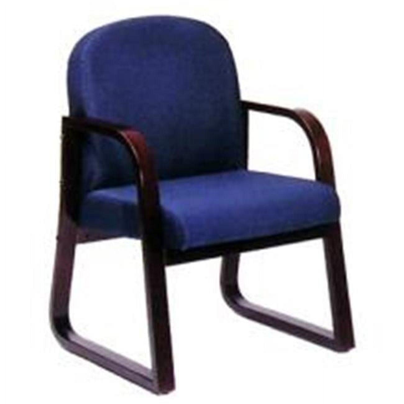 Mahogany Reception Chair - Boss Office Products