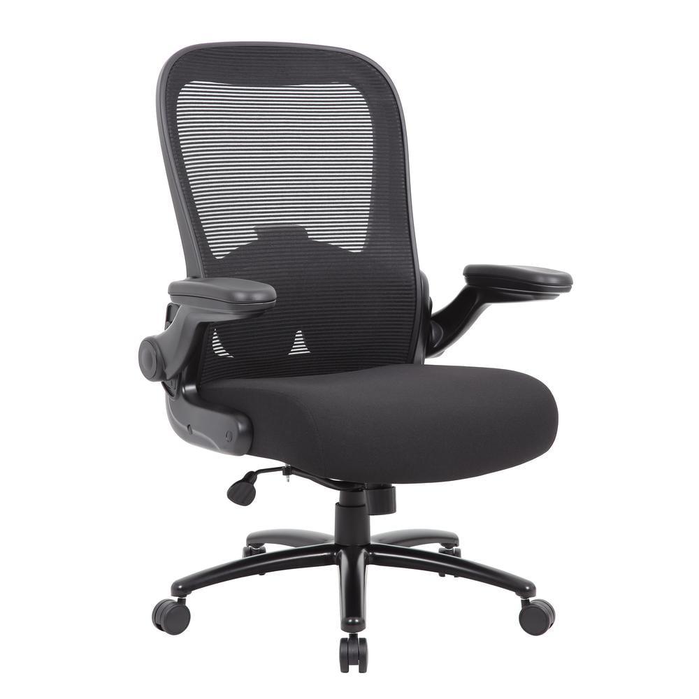 Boss Office Products Big and Tall Mesh Heavy Duty Chair, 400 lb weight capacity