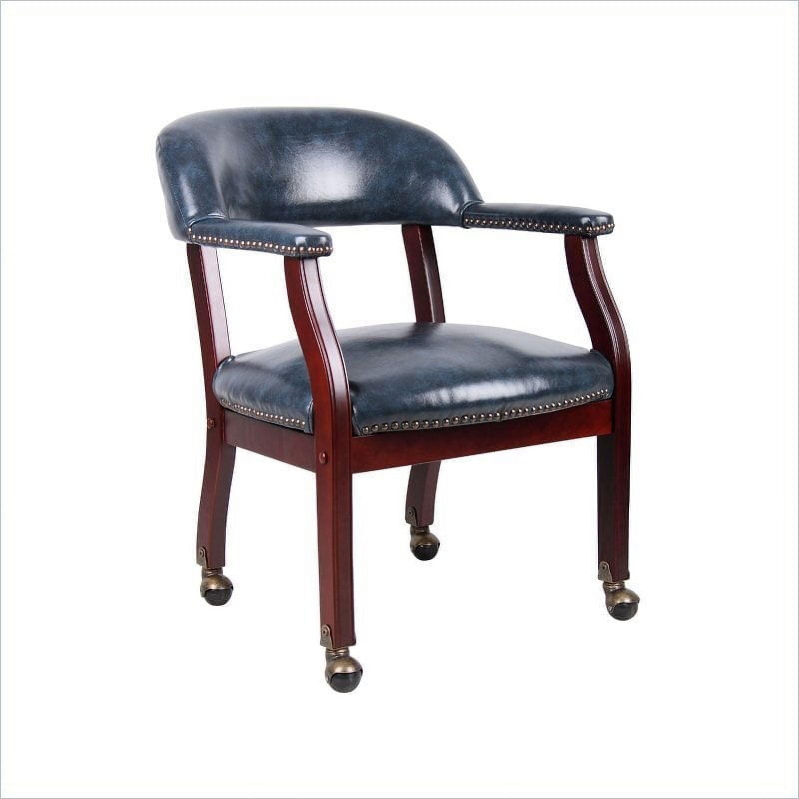 Captain's Chair with Casters - Boss Office Products