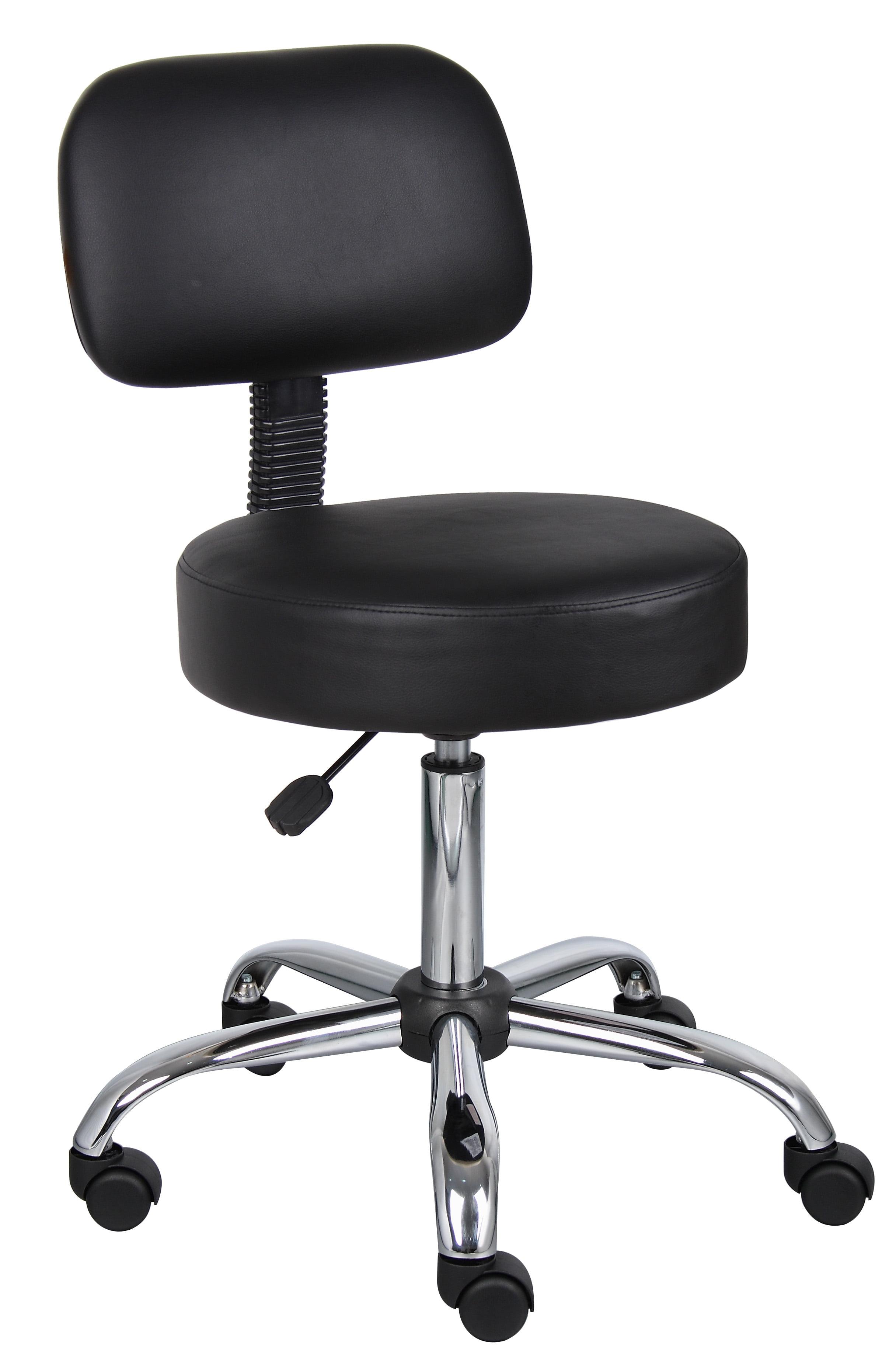 Medical Stool with Back Cushion - Boss Office Products