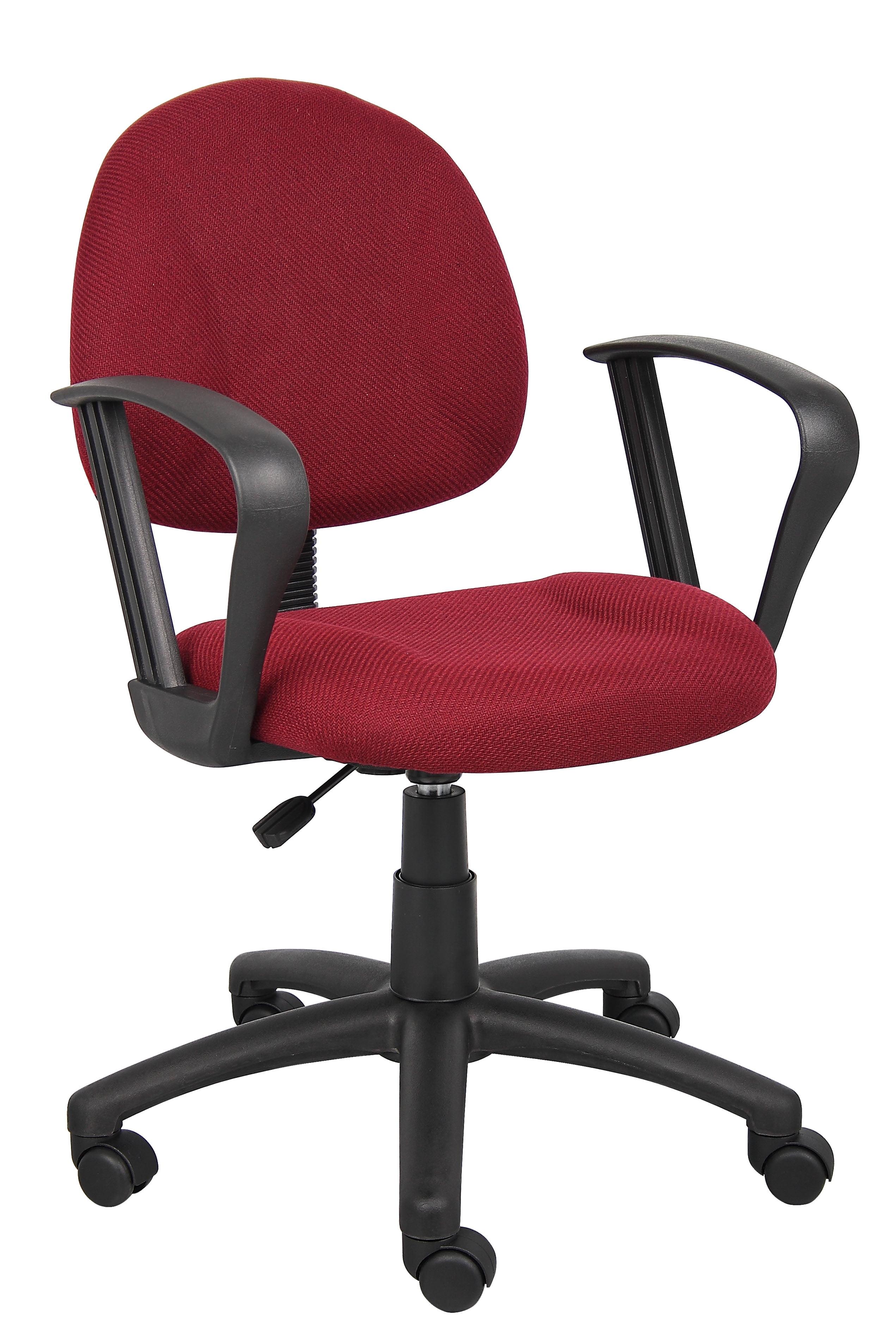 Deluxe Posture Chair with Loop Arms - Boss Office Products