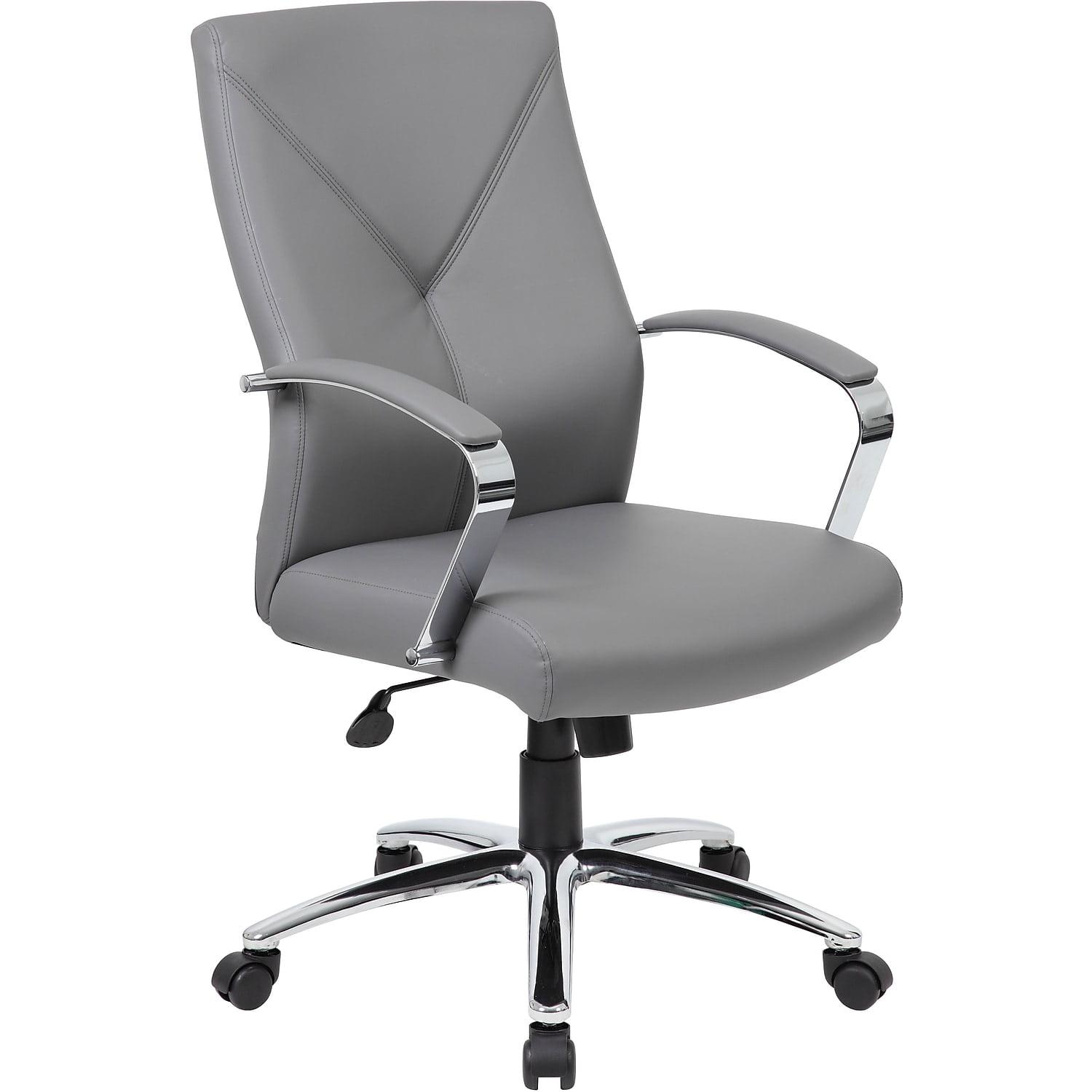 Boss Office Products Leather Conference Chair