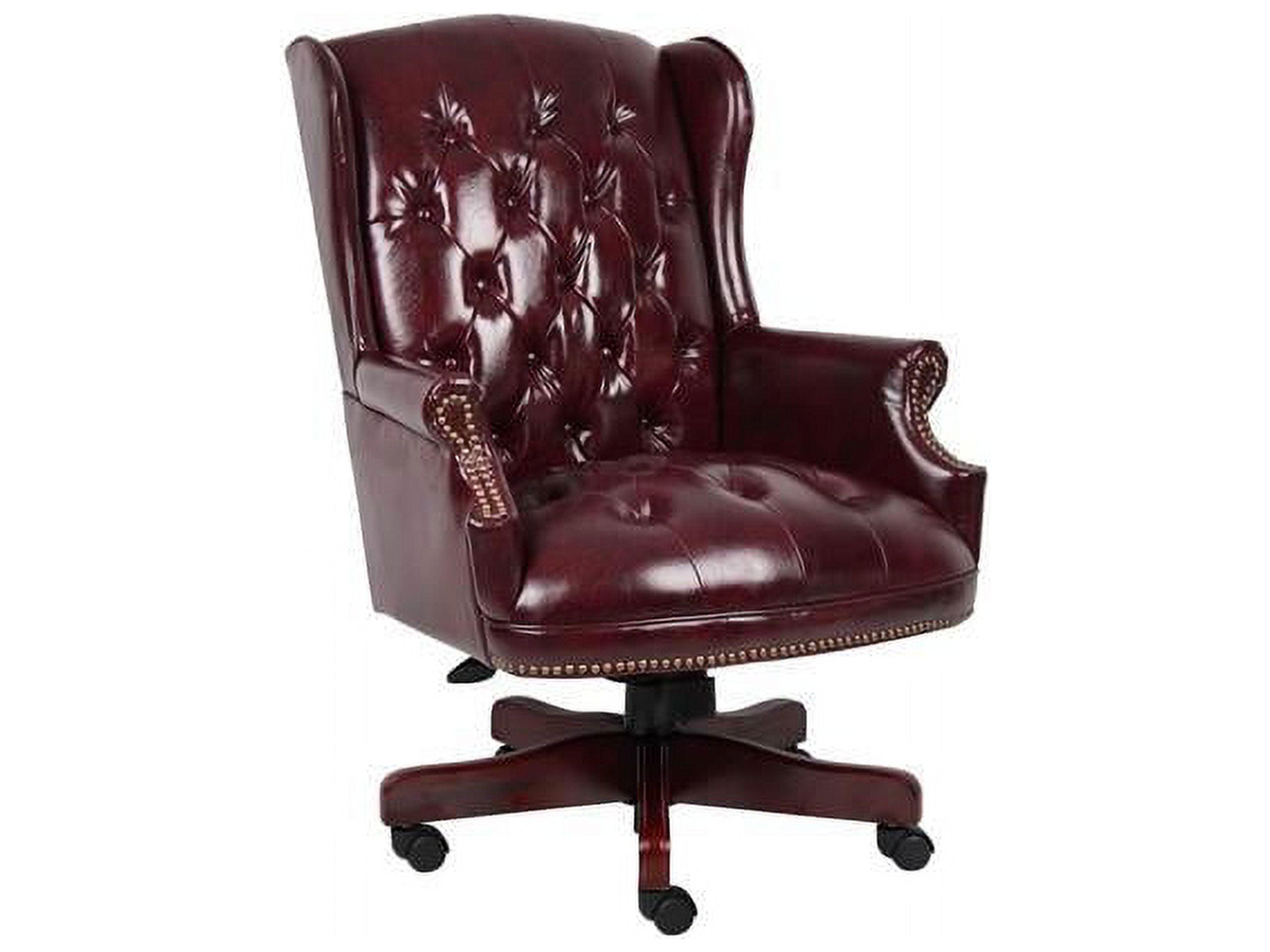 Boss Office Products Traditional Vinyl Executive Chair