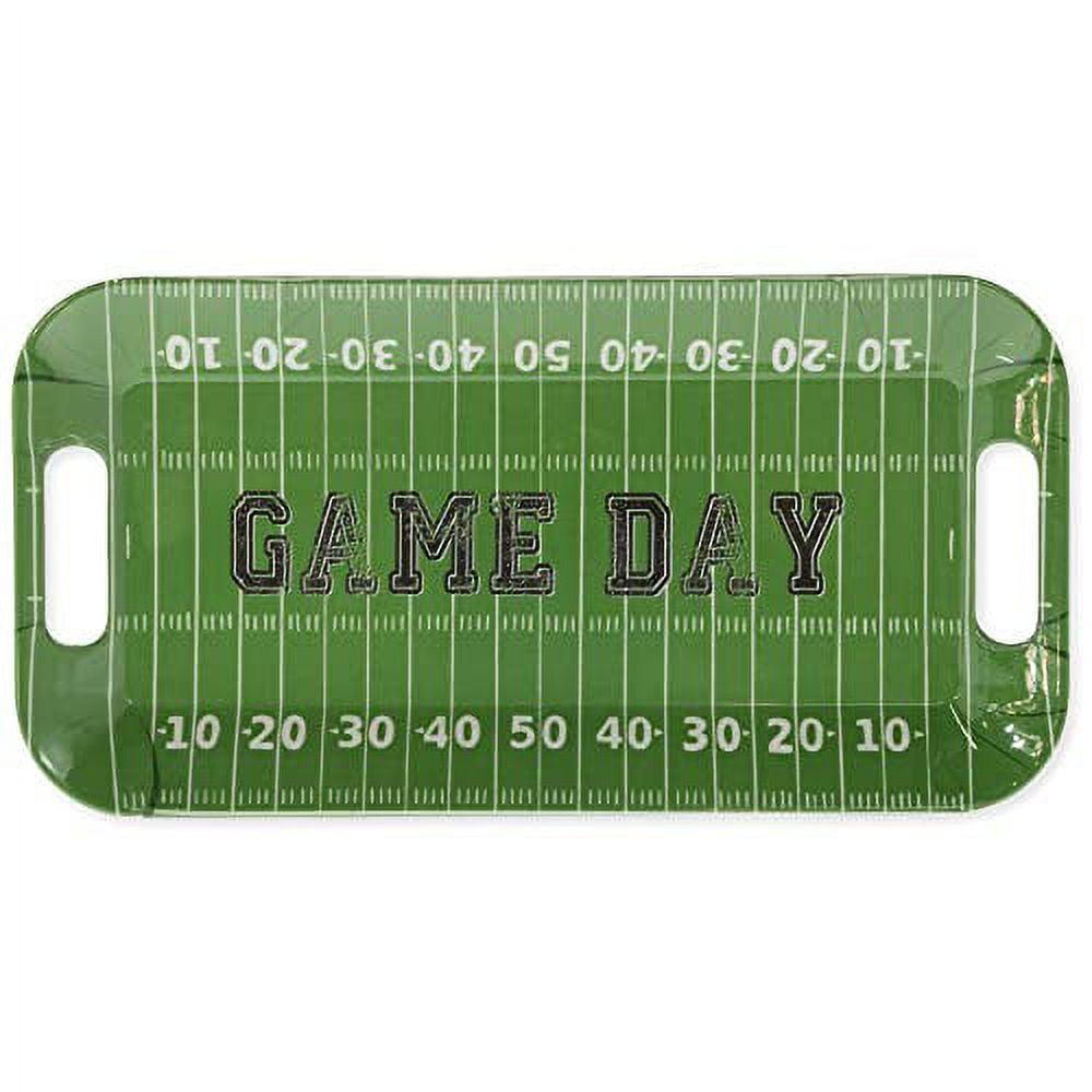 Boston International - 15" x 8" Melamine Serving Tray - Game Day
