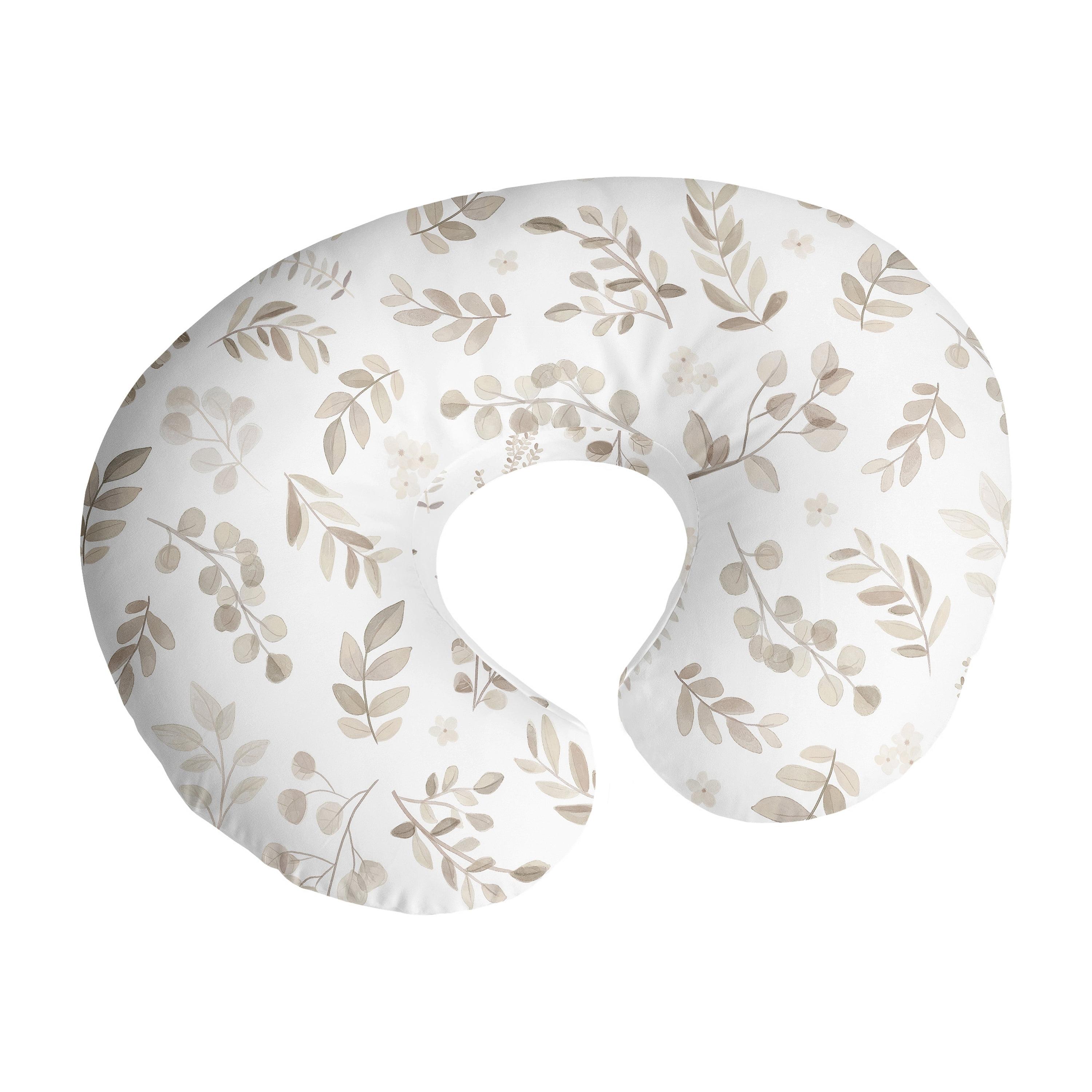Sweet Jojo Designs Botanical Taupe Nursing Pillow Cover Case by Sweet Jojo Designs