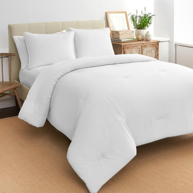 Boutique Living Reversible Percale Cotton Comforter Set
