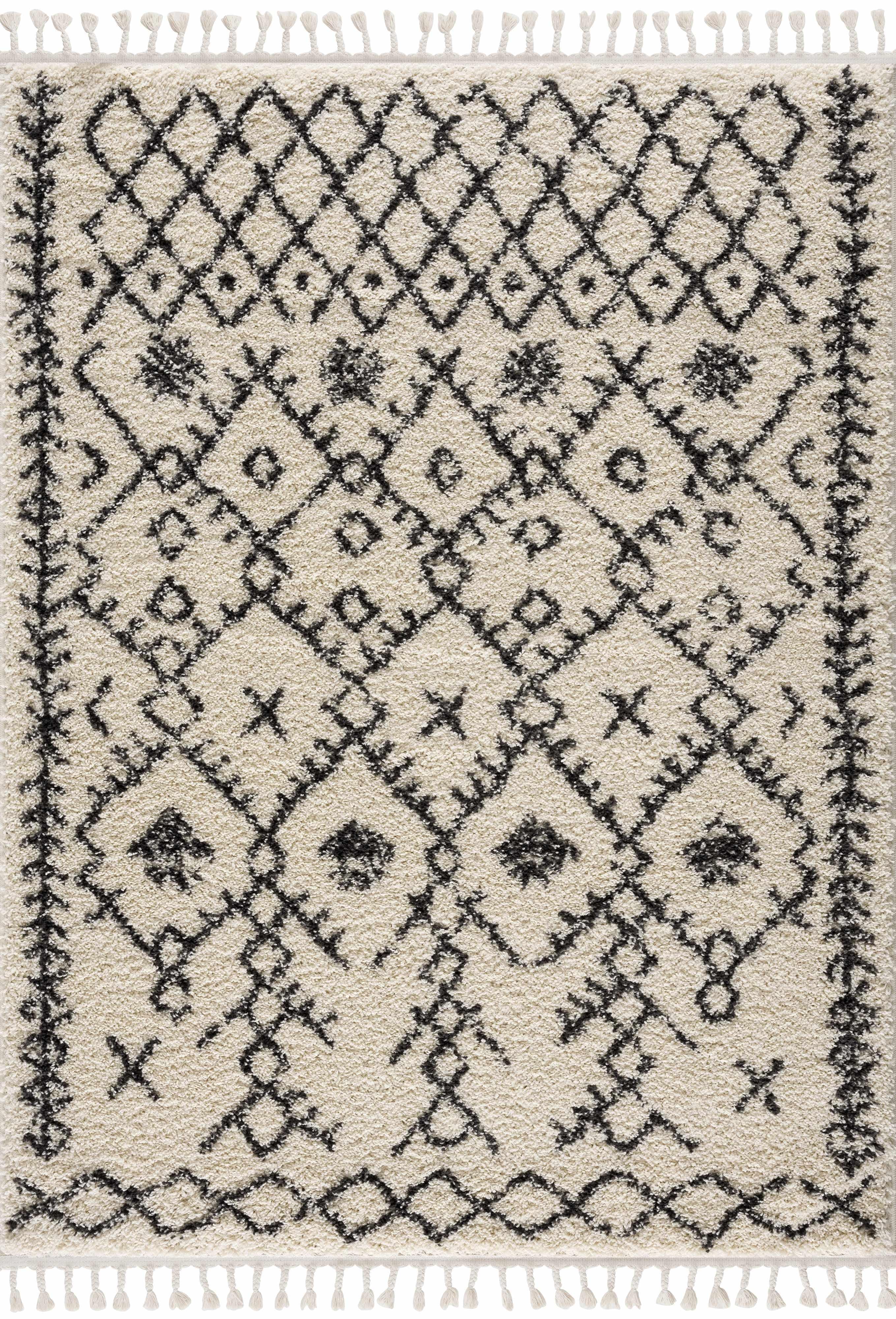 Hauteloom Rectangle Area Rug   Charcoal