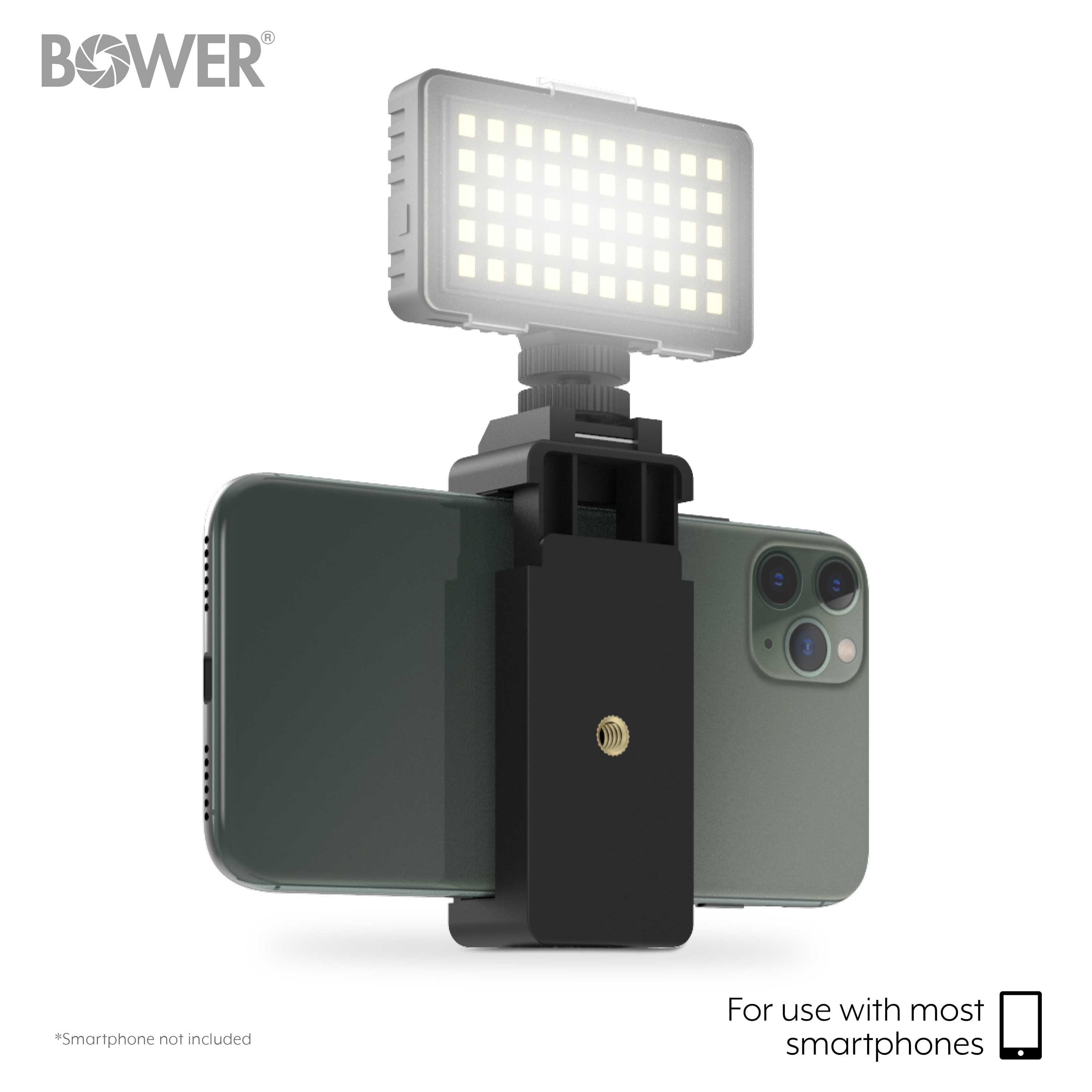 Bower 50 LED Smartphone Video Light with Charger