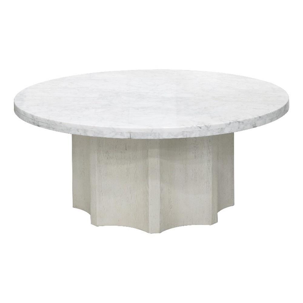 Marble-Top Coffee Table