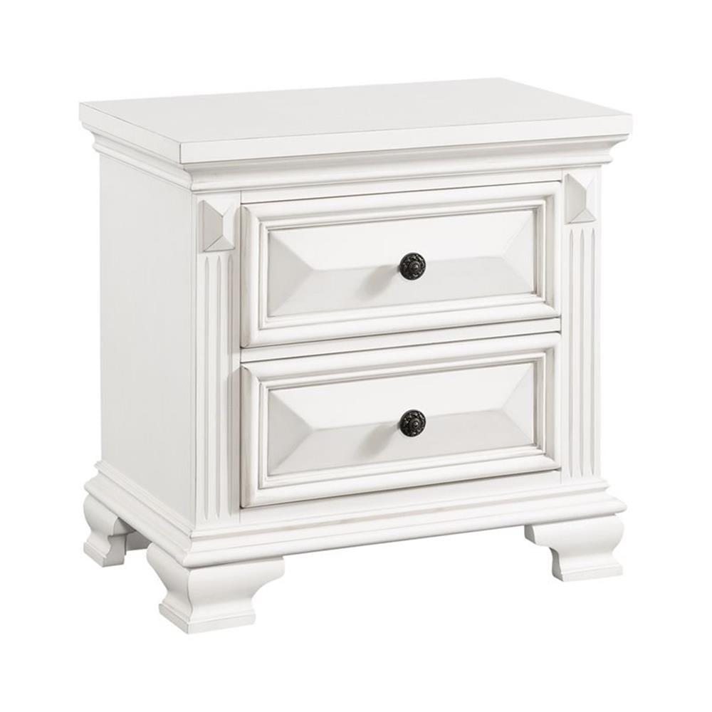 2 Drawer Trent Nightstand White - Picket House Furnishings