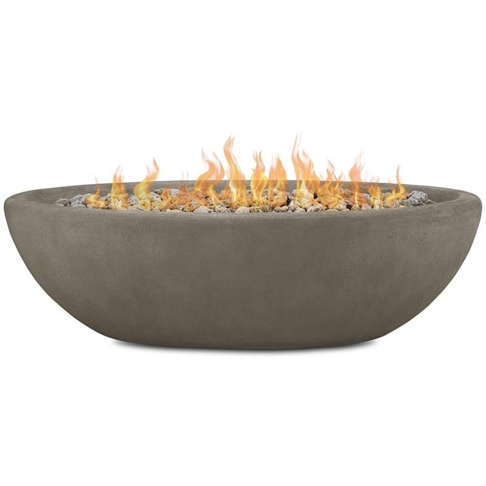 Fernanda Fire Bowl - Gray / Large Oval