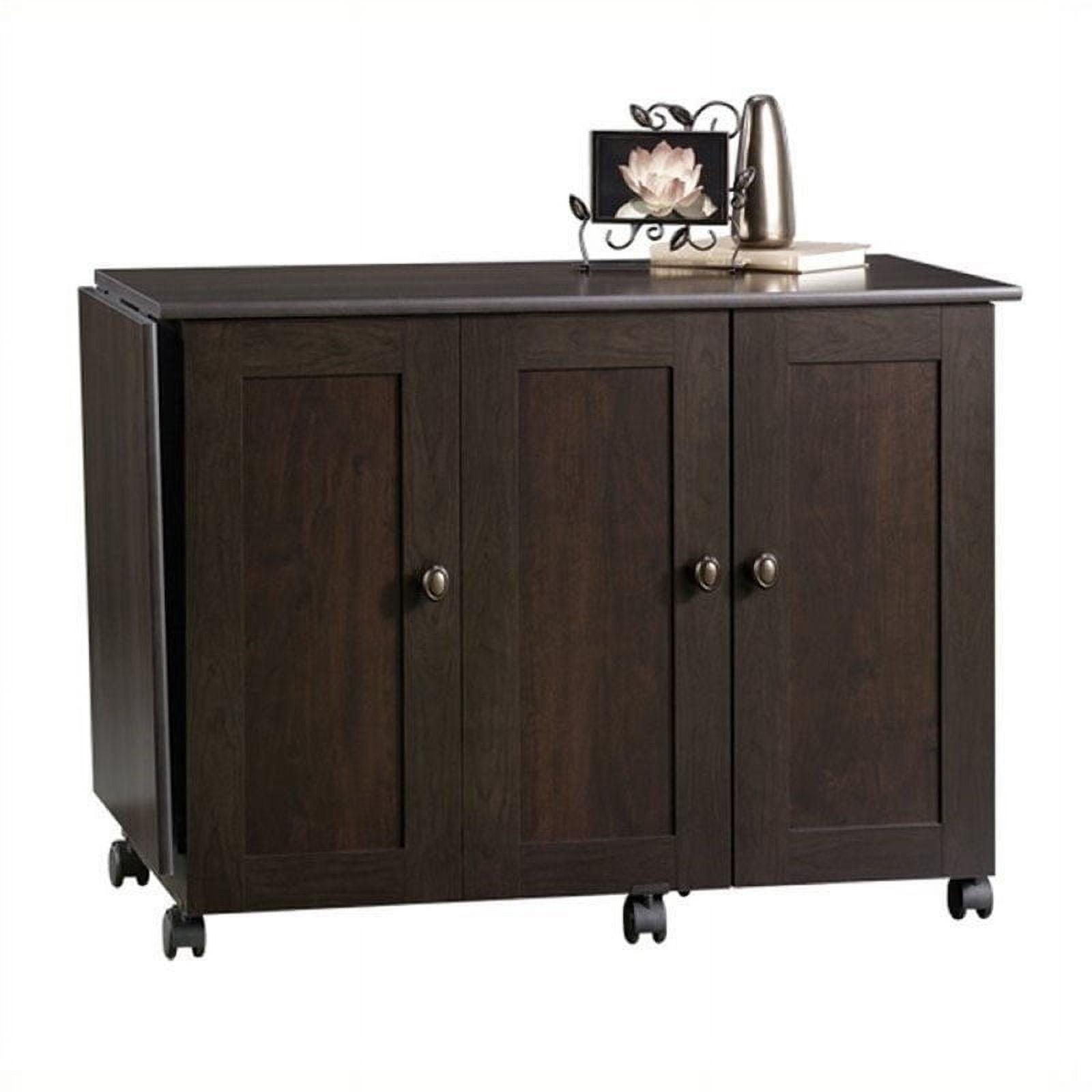 Sauder 40.079'' x 19.449'' Sewing Table with Wheels