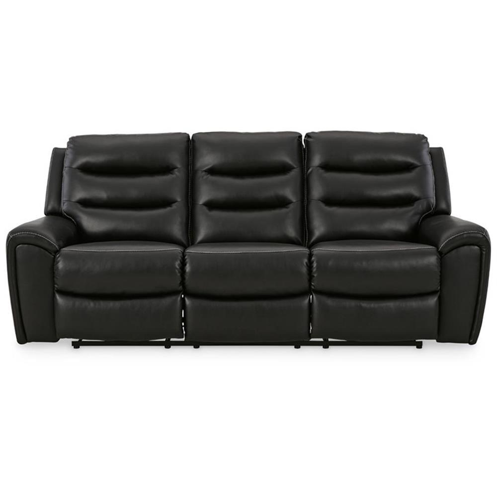 Suresh 90'' Faux Leather Power Reclining Sofa