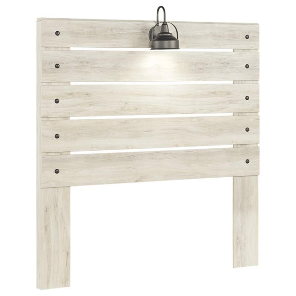 Bowery Hill Full Panel Headboard in Whitewash