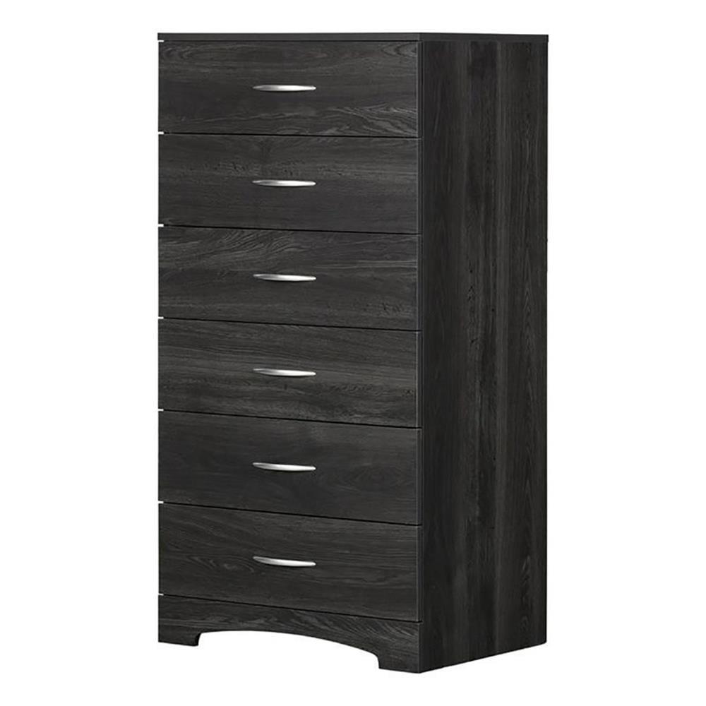 South Shore Step One, Contemporary Chest, Gray