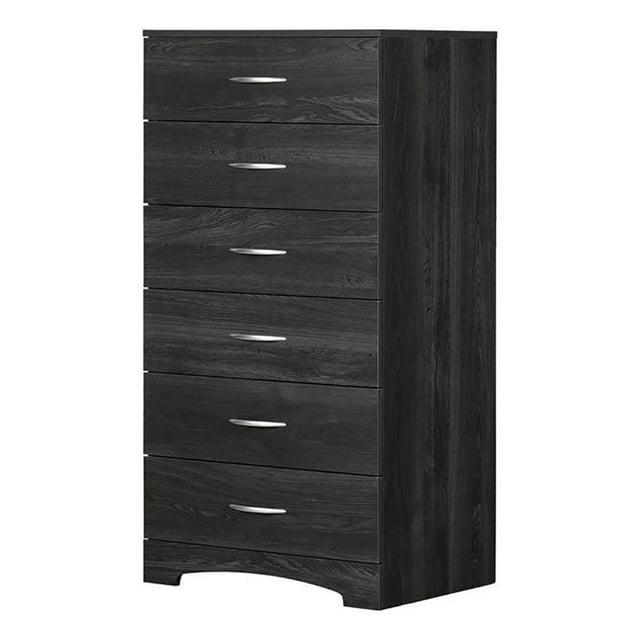 South Shore Step One, Contemporary Chest, Gray
