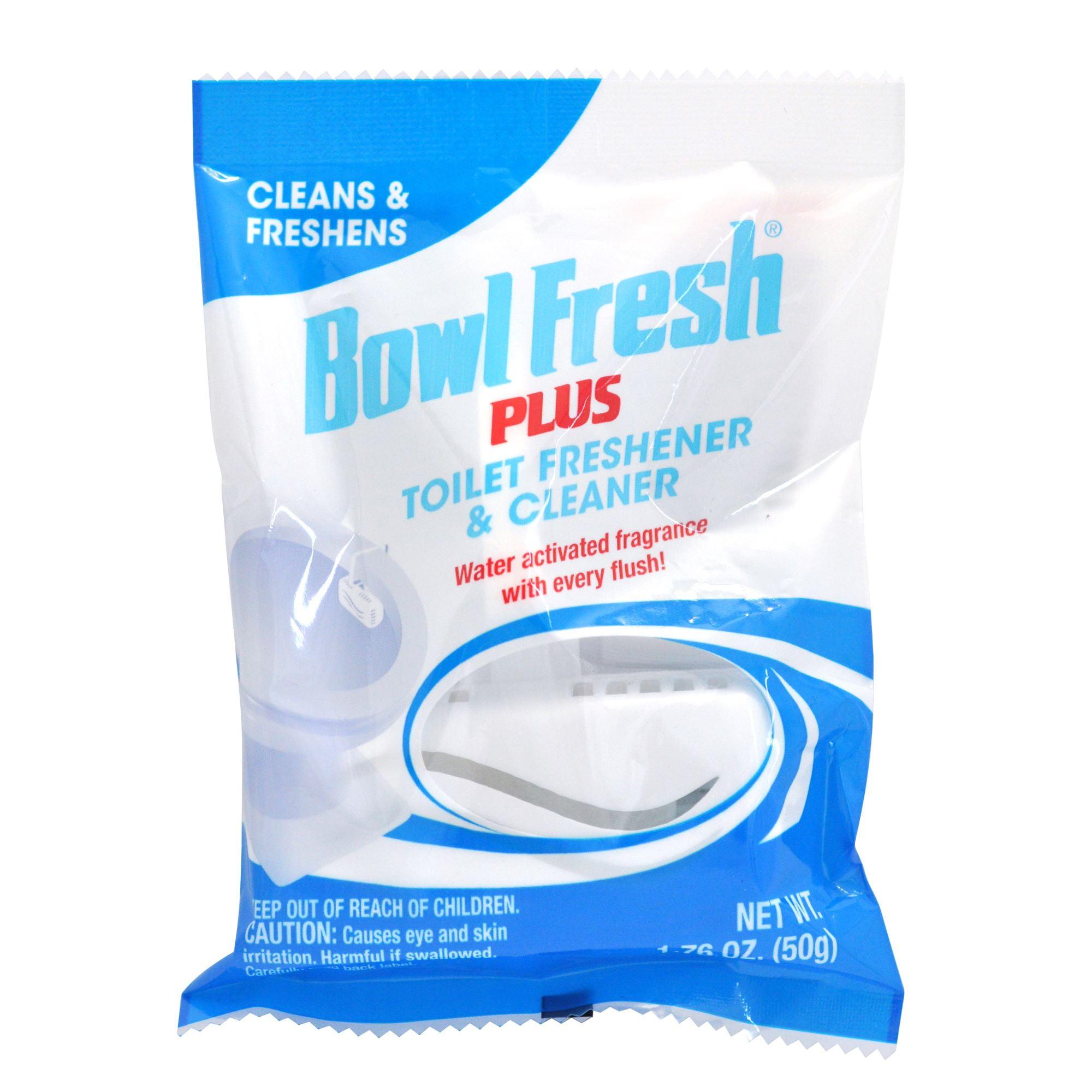Bowl Fresh Plus Toilet Bowl Cleaner and Deodorizer, Pleasant Scent, 1.76 oz Hanger