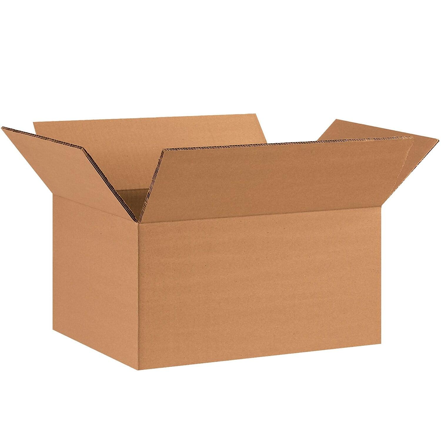 Heavy-Duty Kraft Double Wall 12" x 9" x 6" Shipping Box