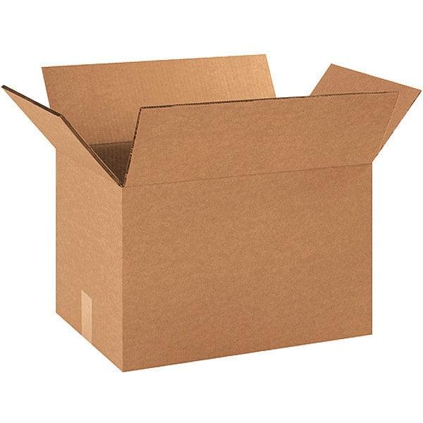 ZHOUB HD1812DW Heavy-Duty Double Wall Corrugated Cardboard Box 18" L x 12" W x 12" H, , for Shipping, Packing and Moving (Pack of 15)