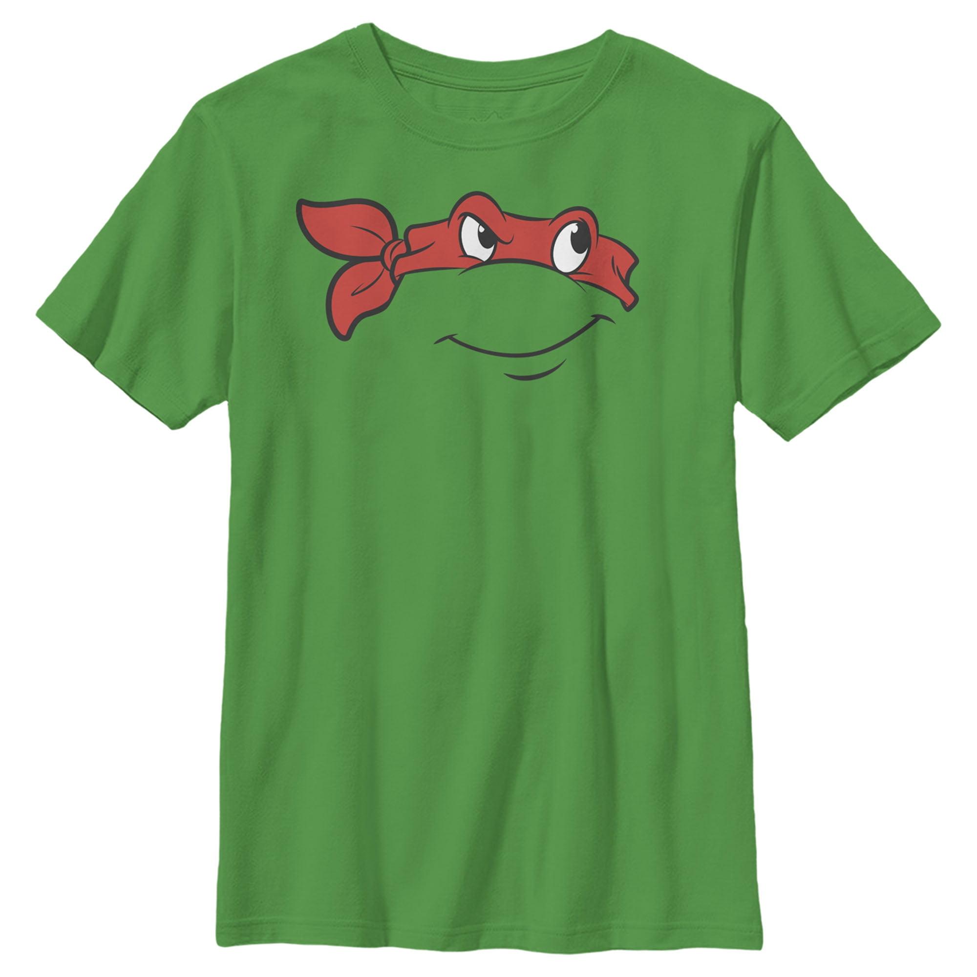 Boy's Teenage Mutant Ninja Turtles Raphael Face T-Shirt