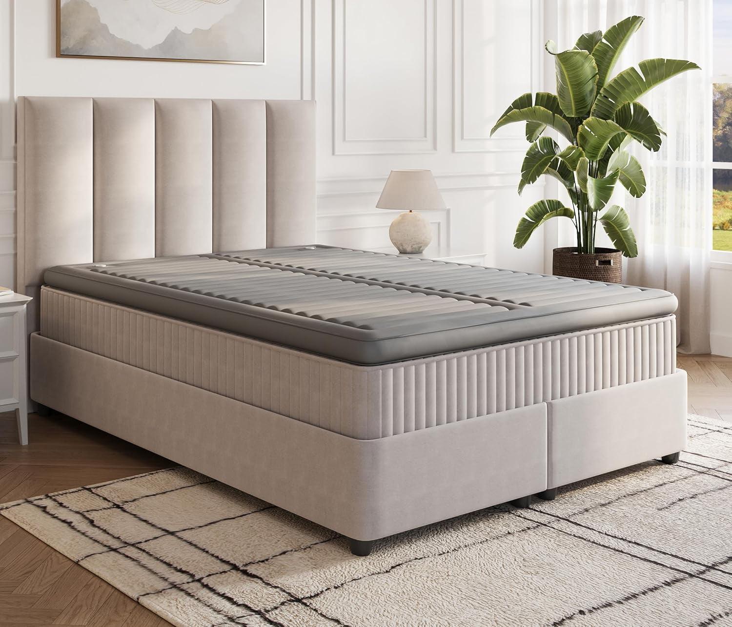 Boyd Sleep Boyd Sleep TopAire Supreme Dual Adjustable Inflatable 4”Mattress Topper,