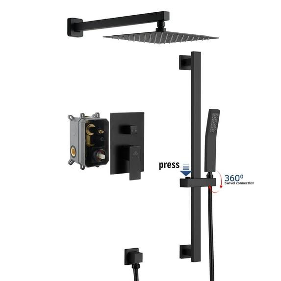 Pressure-Balanced (Temperature And Volume) All-In-One Kit with Rough in-Valve