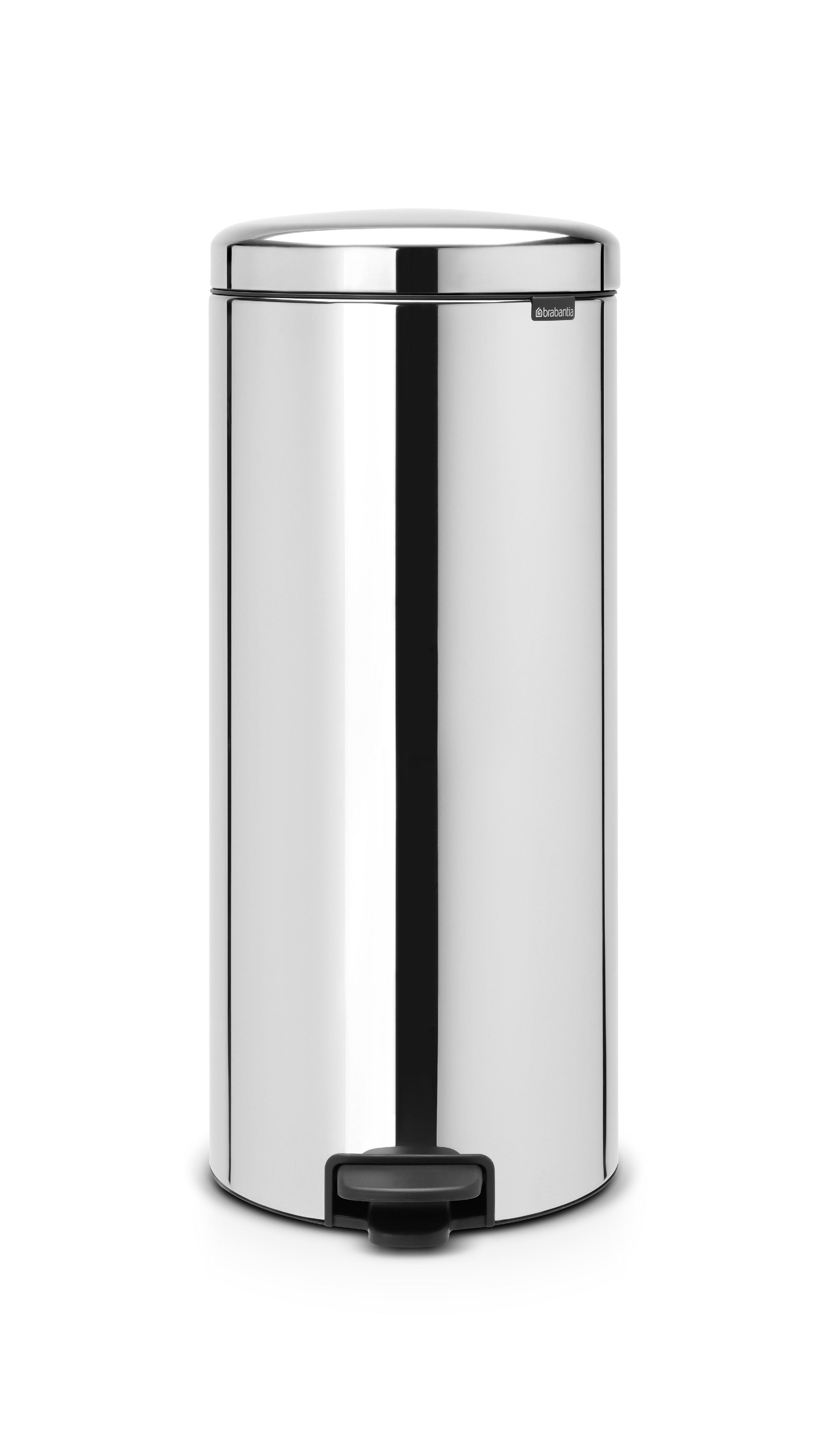 Brabantia NewIcon Step On Trash Can, 8 Gallon (30 Liter)