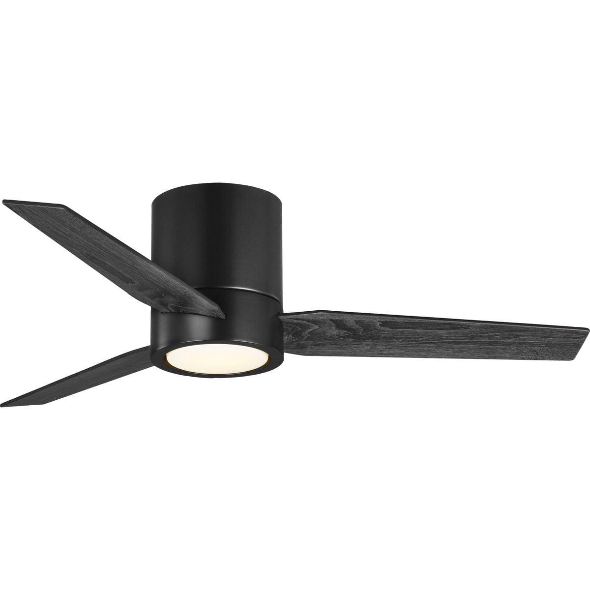 Braden 44" Matte Black LED Ceiling Fan with Reversible Blades