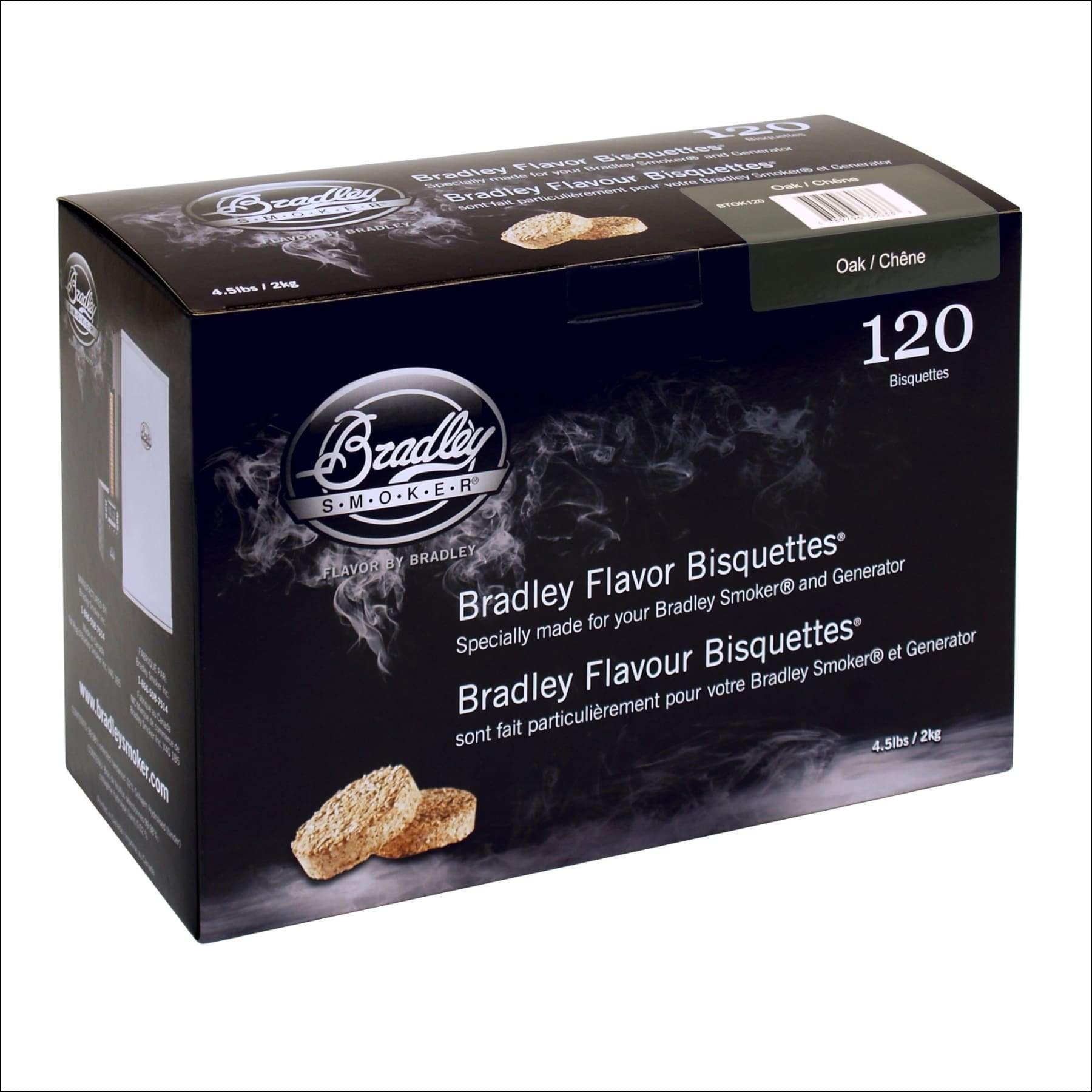 Bradley Smoker Smoking Bisquettes Special Blend Wood 120Pk