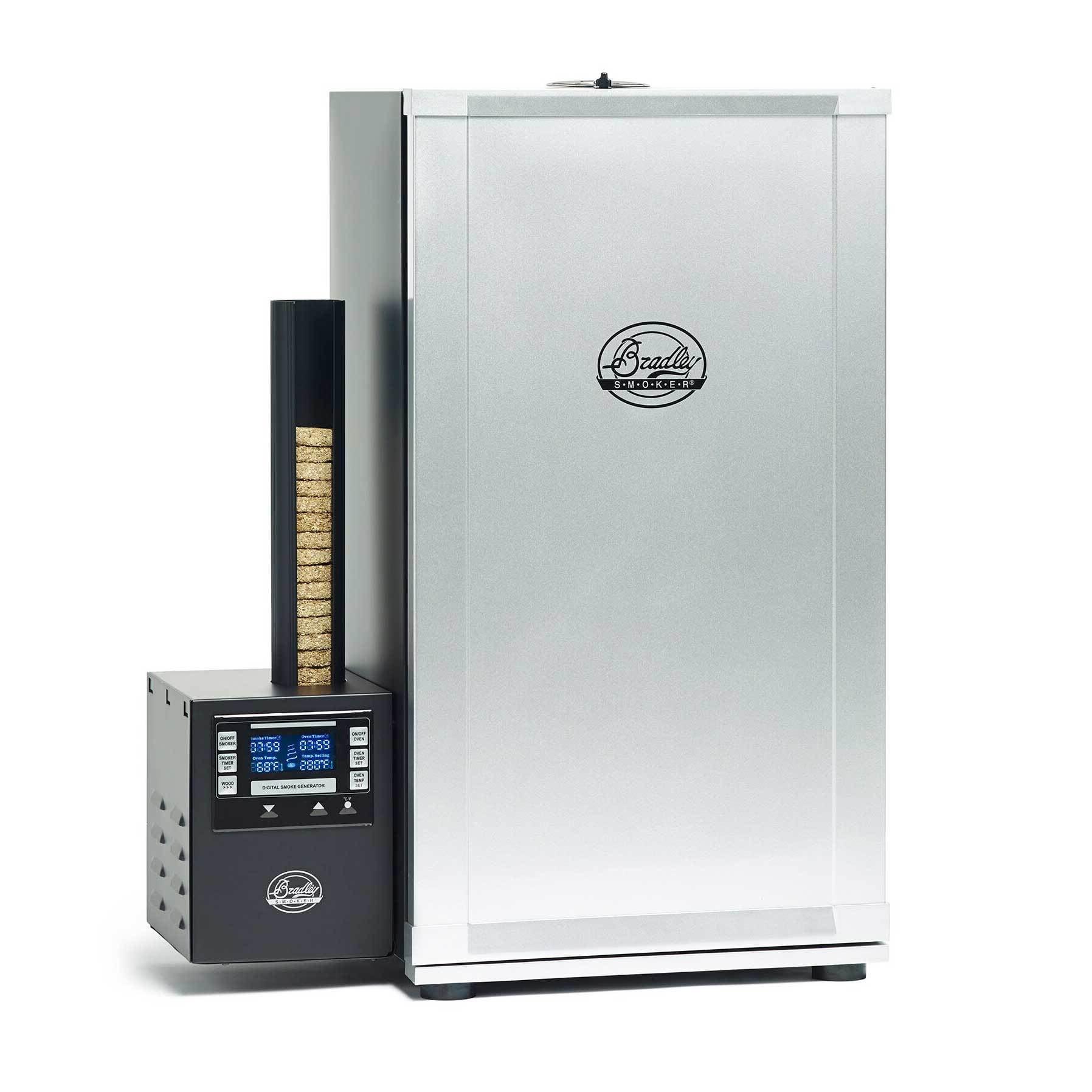 Bradley 4-Rack Stainless Steel Digital Electric Smoker