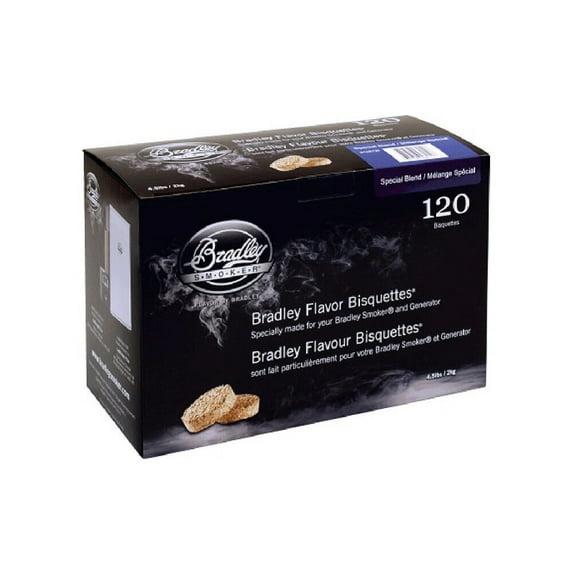 Bradley Smoker Smoking Bisquettes Special Blend Wood 120Pk