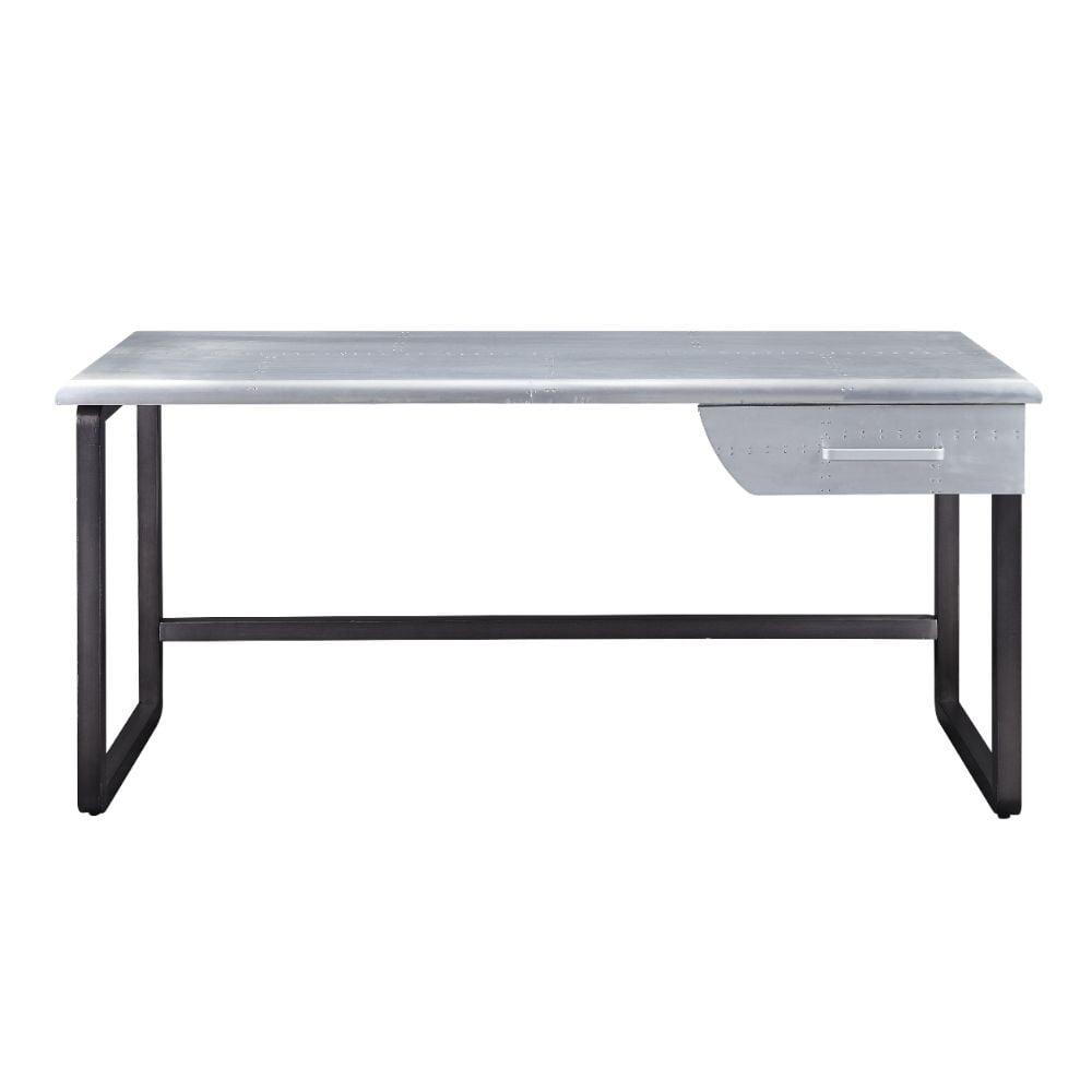 Acme Furniture Brancaster Desk, Aluminum (92428)