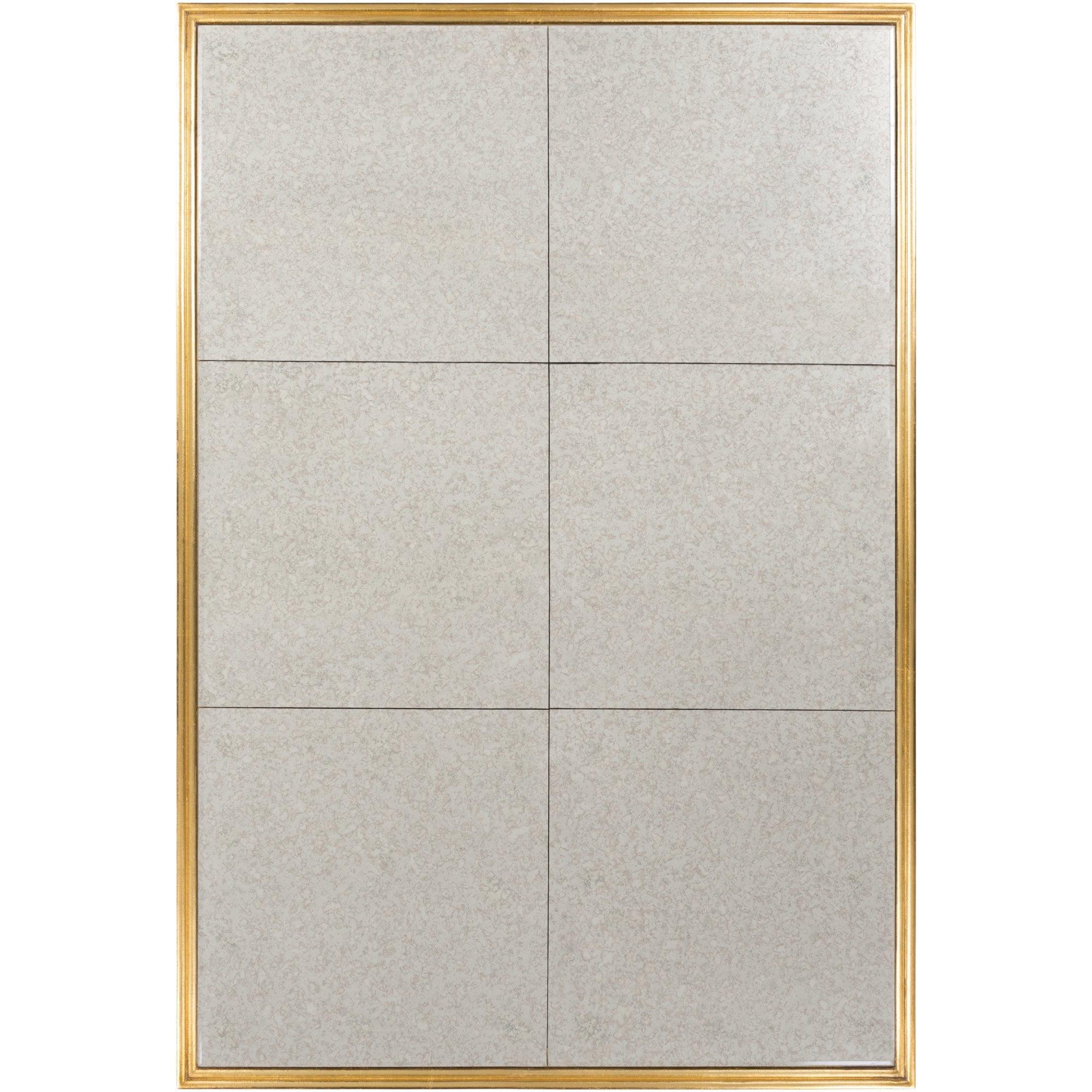 Brantley Gold Full-Length 60"x40" Oversized Rectangular Mirror