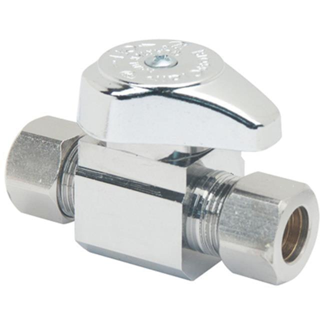 BrassCraft  Compression   Compression  Brass  Straight Valve