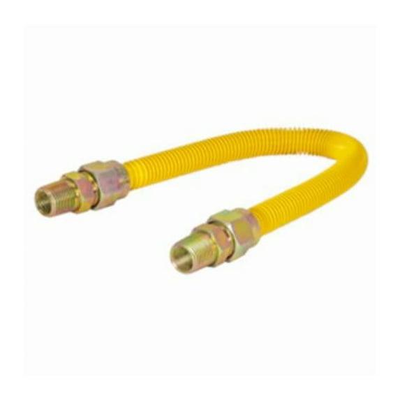 BrassCraft Magne Flo 3/8 in. Flare X 1/2 in. FIP Brass Gas Ball Valve