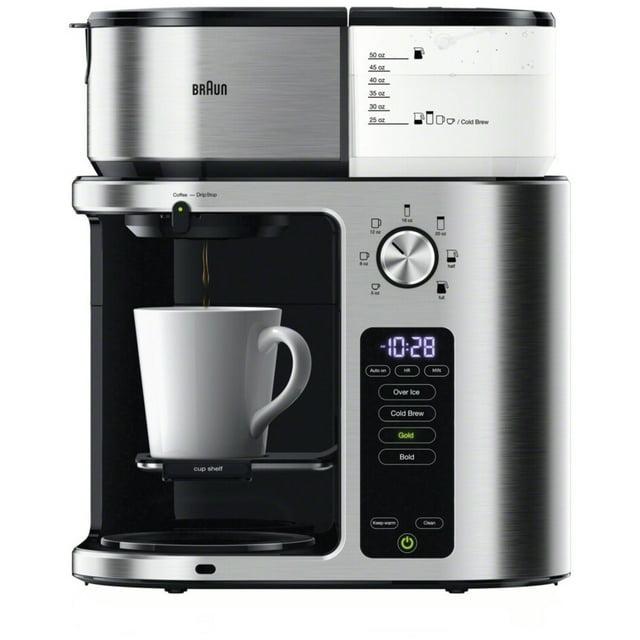Braun ® MultiServe Plus 10-Cup Drip Coffee Maker with Cold Brew