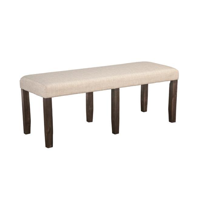 Alpine Furniture Brayden Bench, Espresso