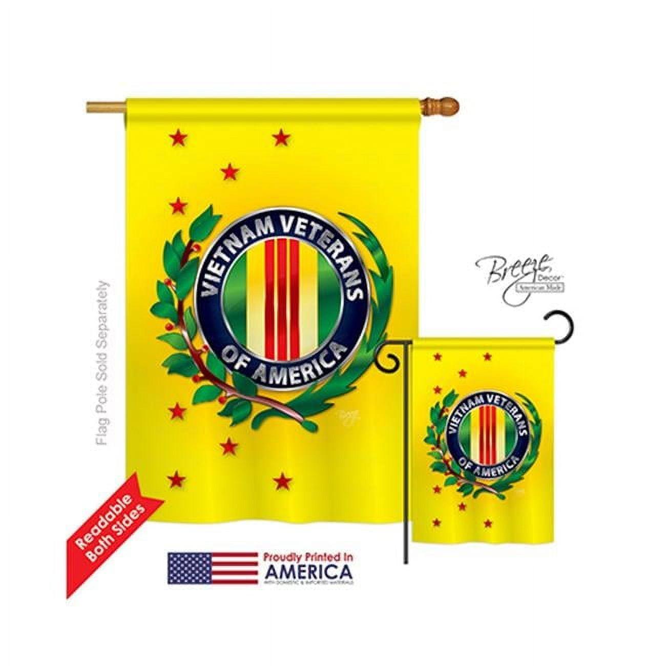 Breeze Decor Double Sided 40'' H x 28'' W Polyester Independence Day House Flag