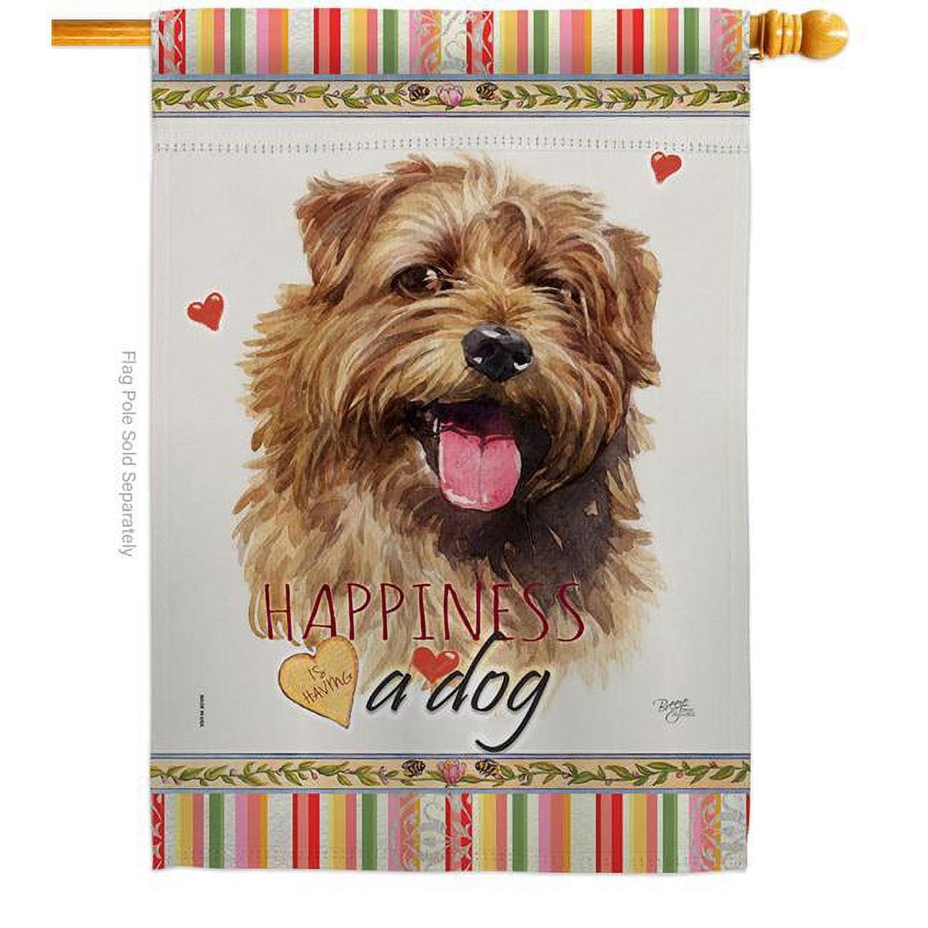 Breeze Decor Double Sided 40'' H x 28'' W Polyester Animal House Flag