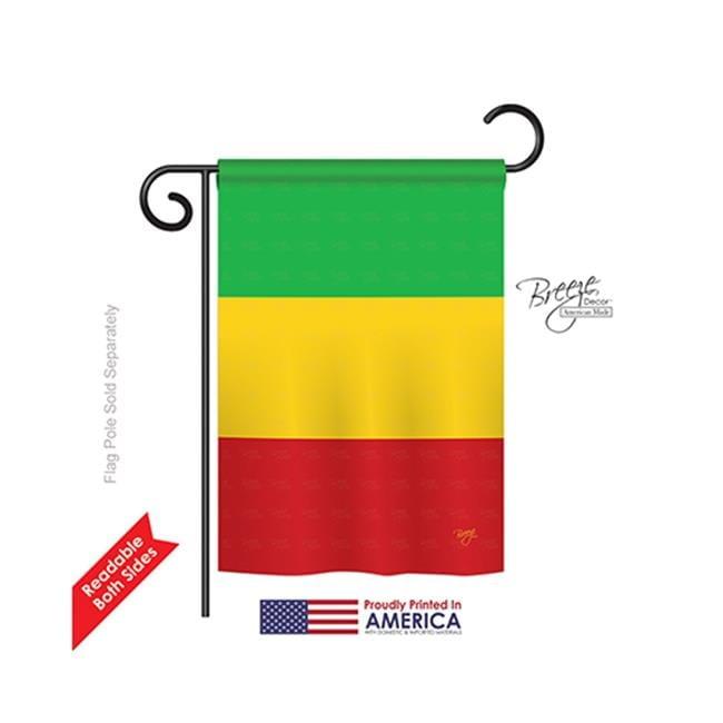 Breeze Decor Double Sided 40'' H x 28'' W Polyester Garden Flag