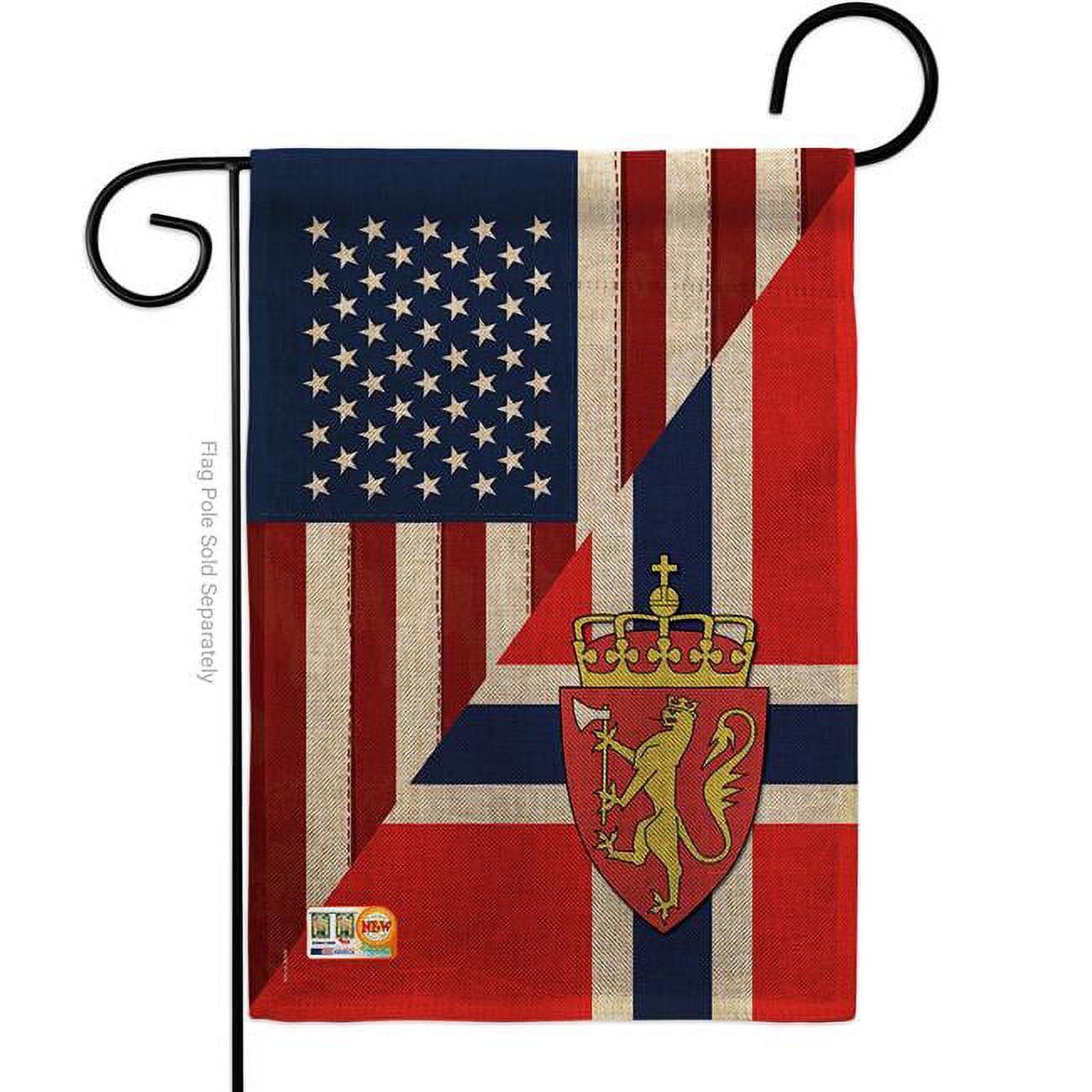 Breeze Decor Double Sided 18.5'' H x 13'' W Polyester Garden Flag