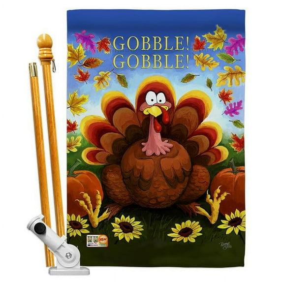 Breeze Decor Double Sided Polyester Animal Garden Flag