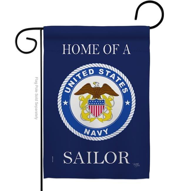 Breeze Decor Double Sided 18.5'' H x 13'' W Polyester Garden Flag