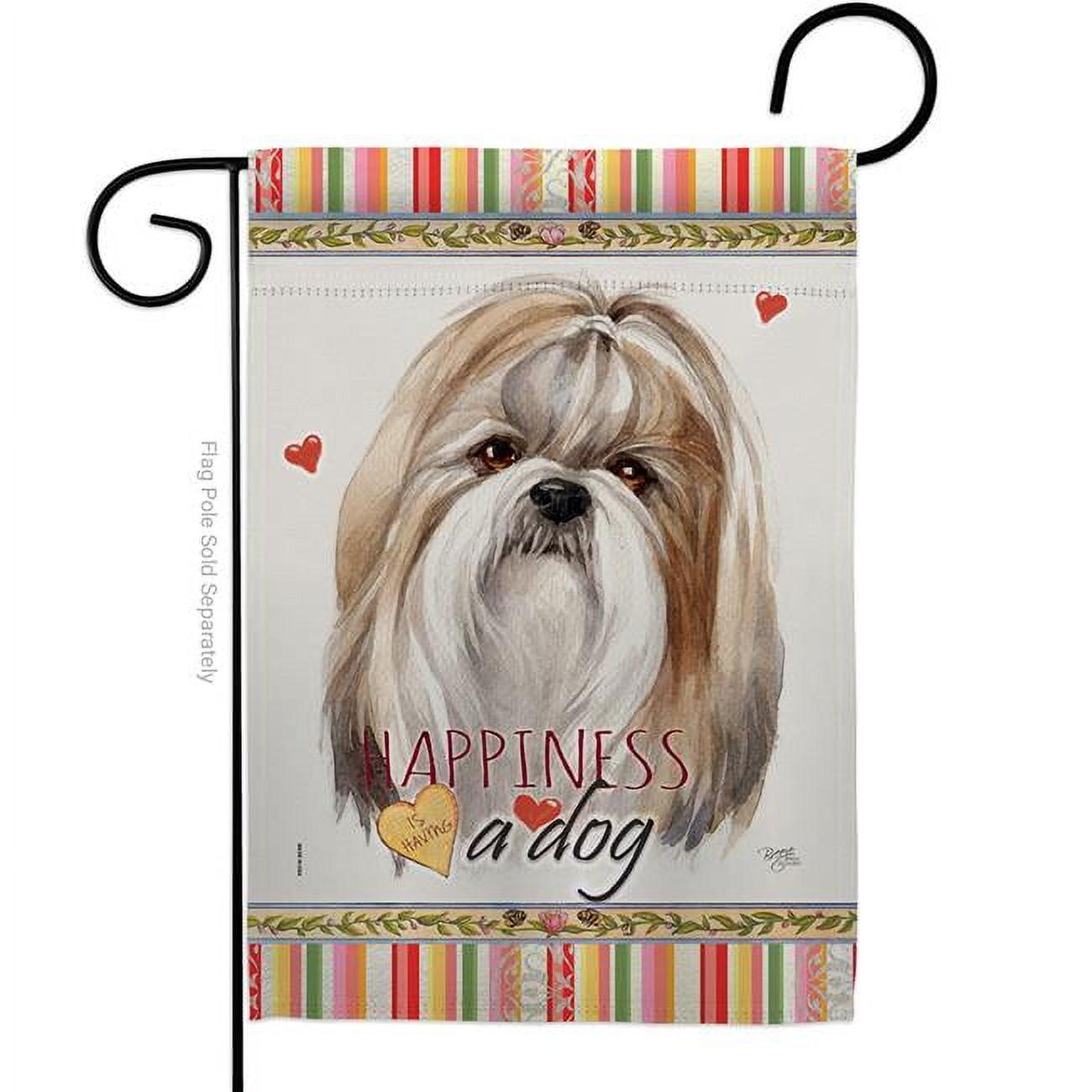 Breeze Decor Double Sided 18.5'' H x 13'' W Polyester Animal Garden Flag