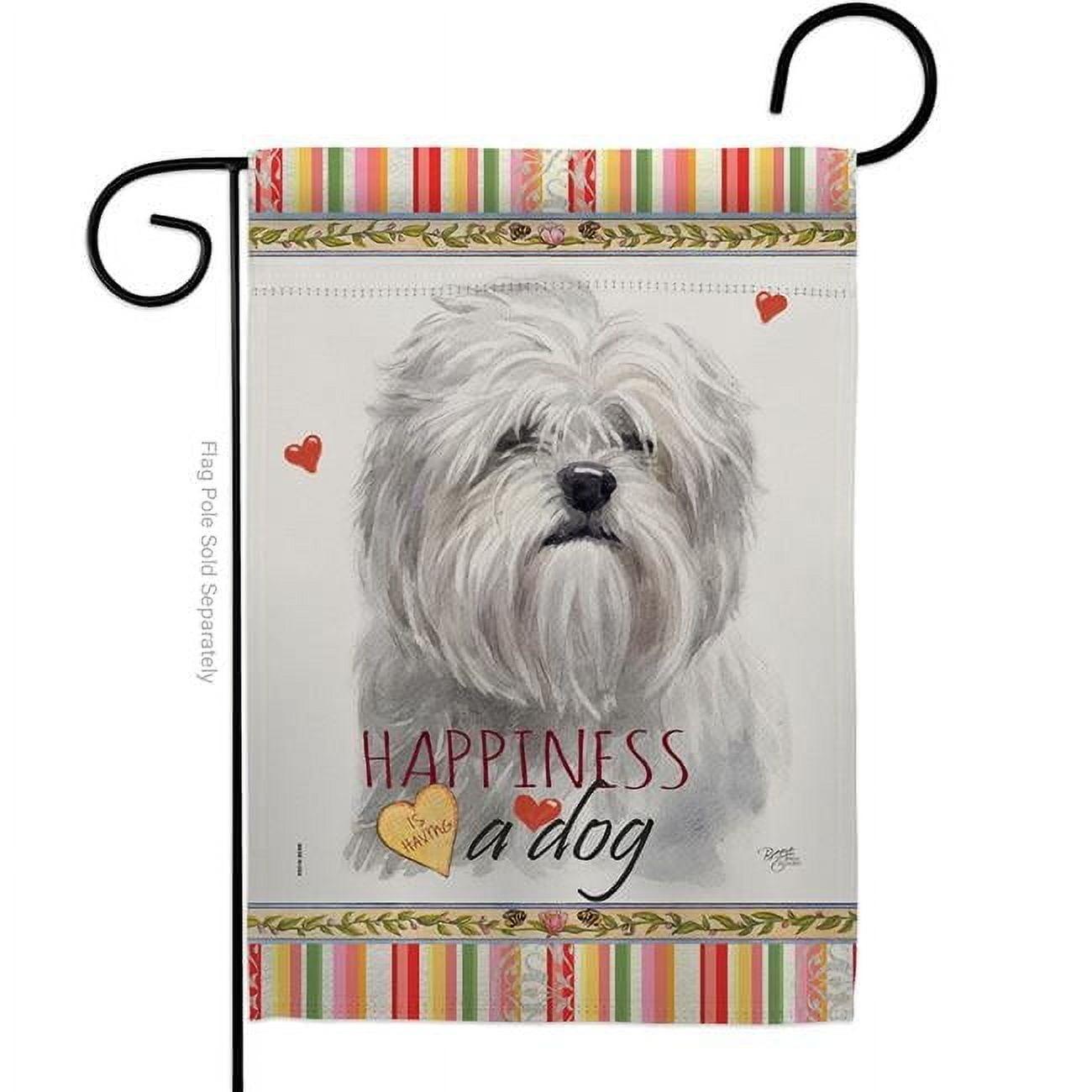 Breeze Decor Double Sided 18.5'' H x 13'' W Polyester Animal Garden Flag