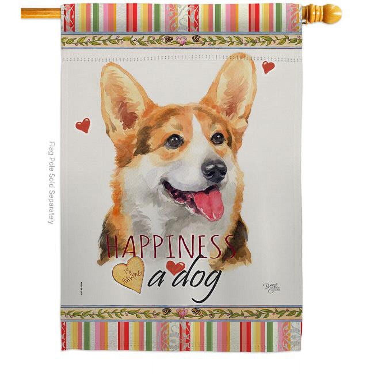 Breeze Decor Double Sided Polyester Animal House Flag
