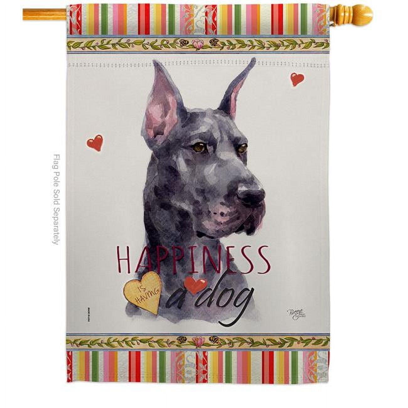 Breeze Decor Double Sided Polyester Animal House Flag