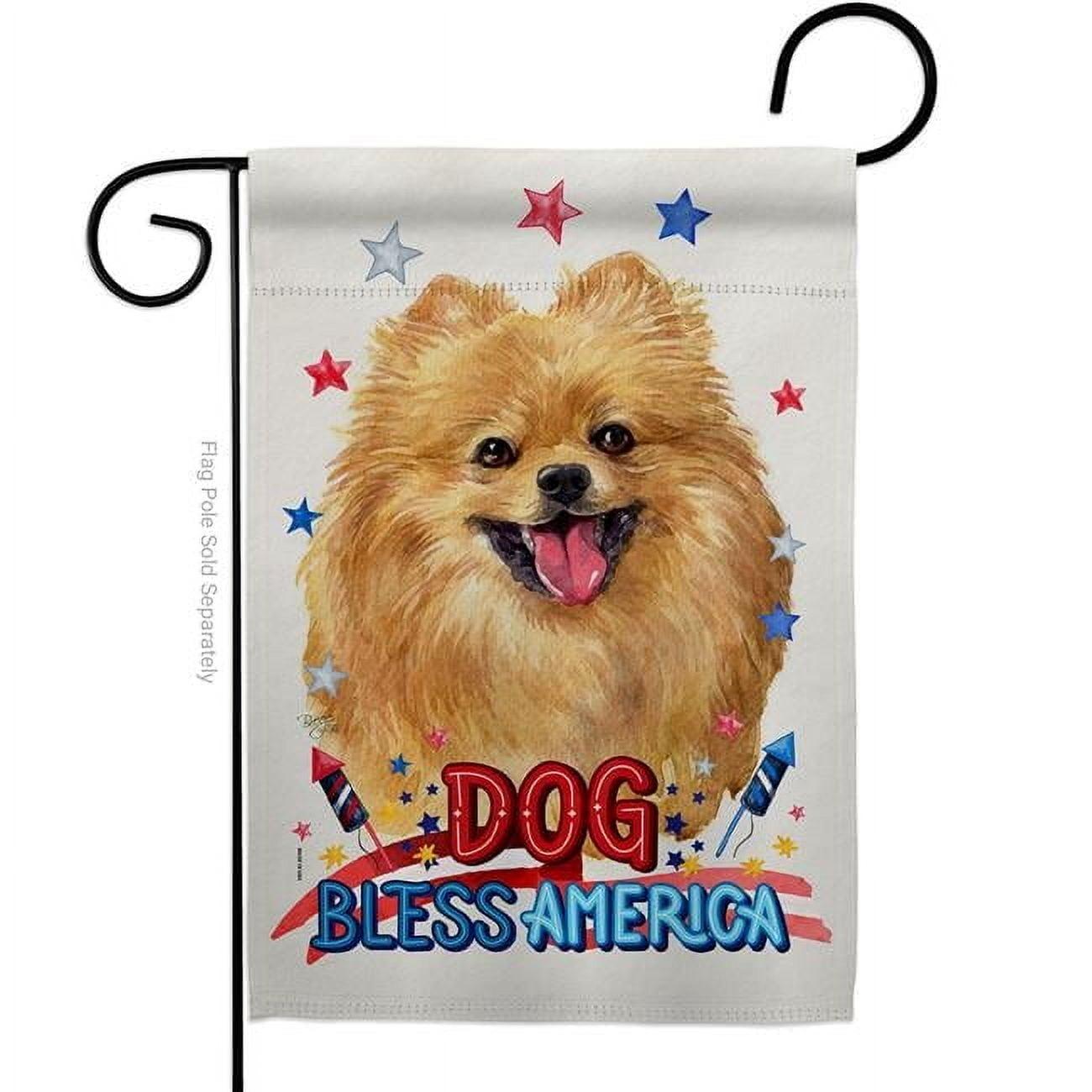 Breeze Decor Double Sided 18.5'' H x 13'' W Polyester Animal Flag Set