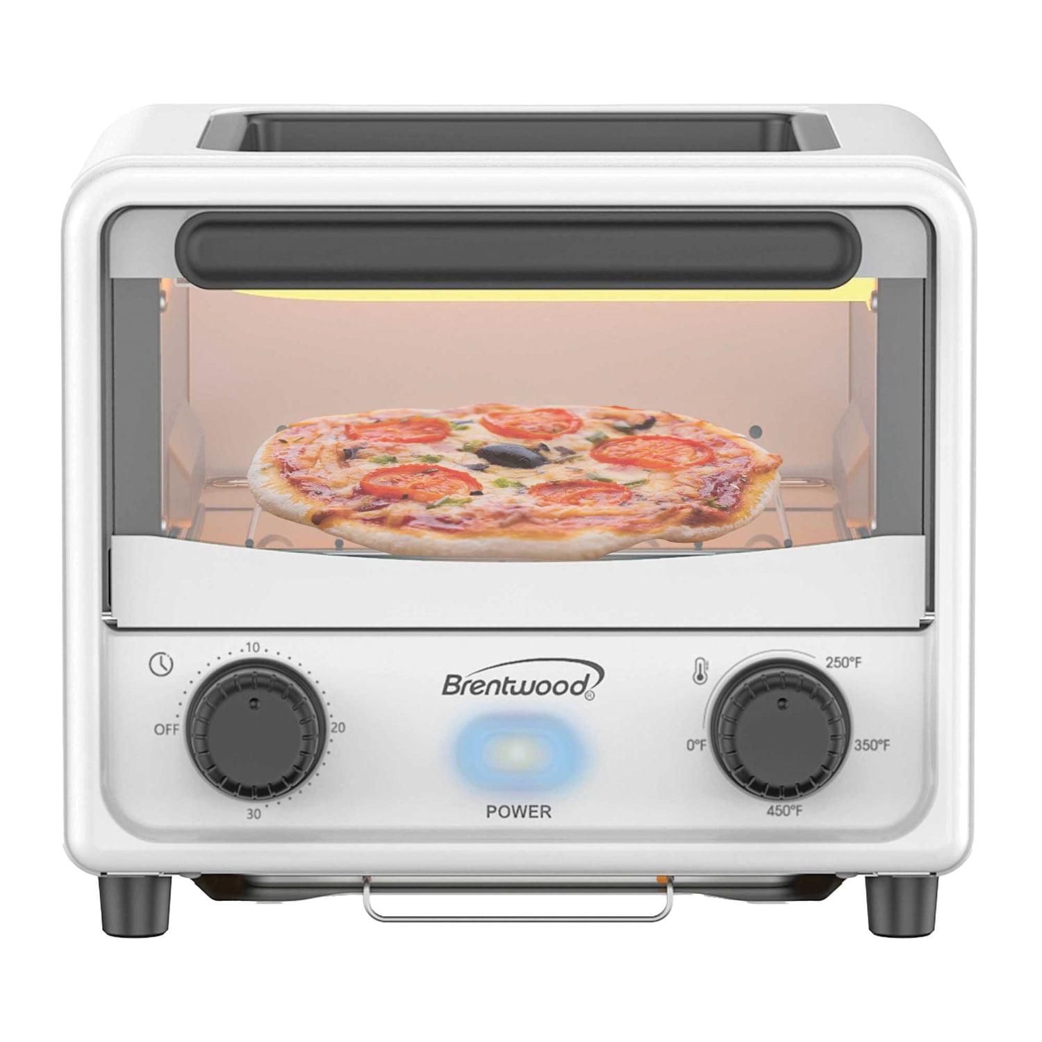 Winston Brands Mini Toaster Oven with Removable Non-Stick Griddle