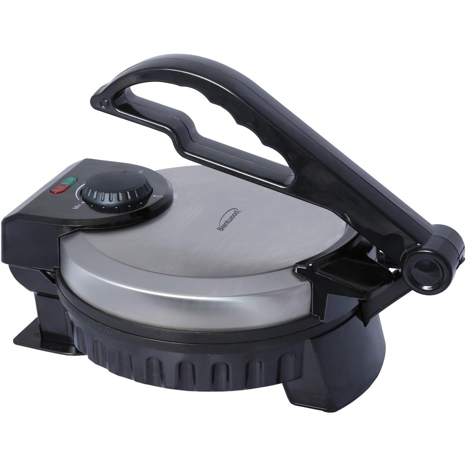 Stainless Steel Non-Stick 8-Inch Electric Tortilla Maker